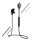 SERO by WK Sporty Bluetooth Earphone, BD350, Sort