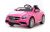 Mercedes S63 Pink, 12Volt, fjernbetjening, gummihjul