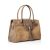 Windsor Leather & Suede Handbag, tan/lysbrun