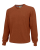 Stirling pullover, bomuld, v-hals, rust