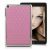 iPad Mini 1/2/3 – Galvaniseret hard cover m. rhinsten og rhombemønster – Pink