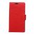 HTC One M9 – PU Læder Pung Etui med Skind Mønster – Rød