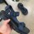 Navy Skechers outdoor sandaler – 42.5