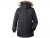 Didriksons Sassen Girls Parka – Vandtæt børnejakke m. for – Sort – Str. 170